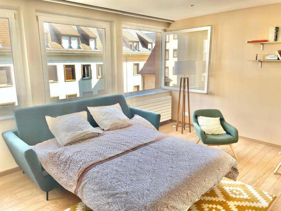 Appartement Spacieux Au Coeur De Strasbourg Exteriör bild